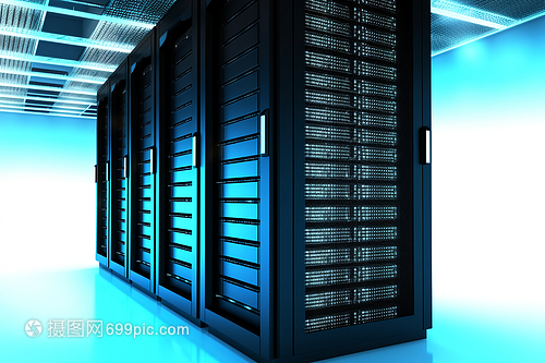 服務(wù)器房里的計(jì)算機(jī)與數(shù)據(jù)庫服務(wù) 數(shù)字化世界的守護(hù)者